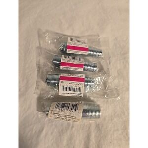 1/2‎ Inch Galvanized Steel Male Insert Adapter Lot of 4 (3 STZ, 1 B&K) NEW!